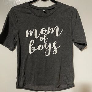 Mom of boys t-shirt